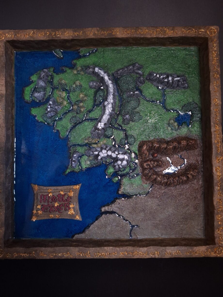 Mapa topológico de la Tierra Media