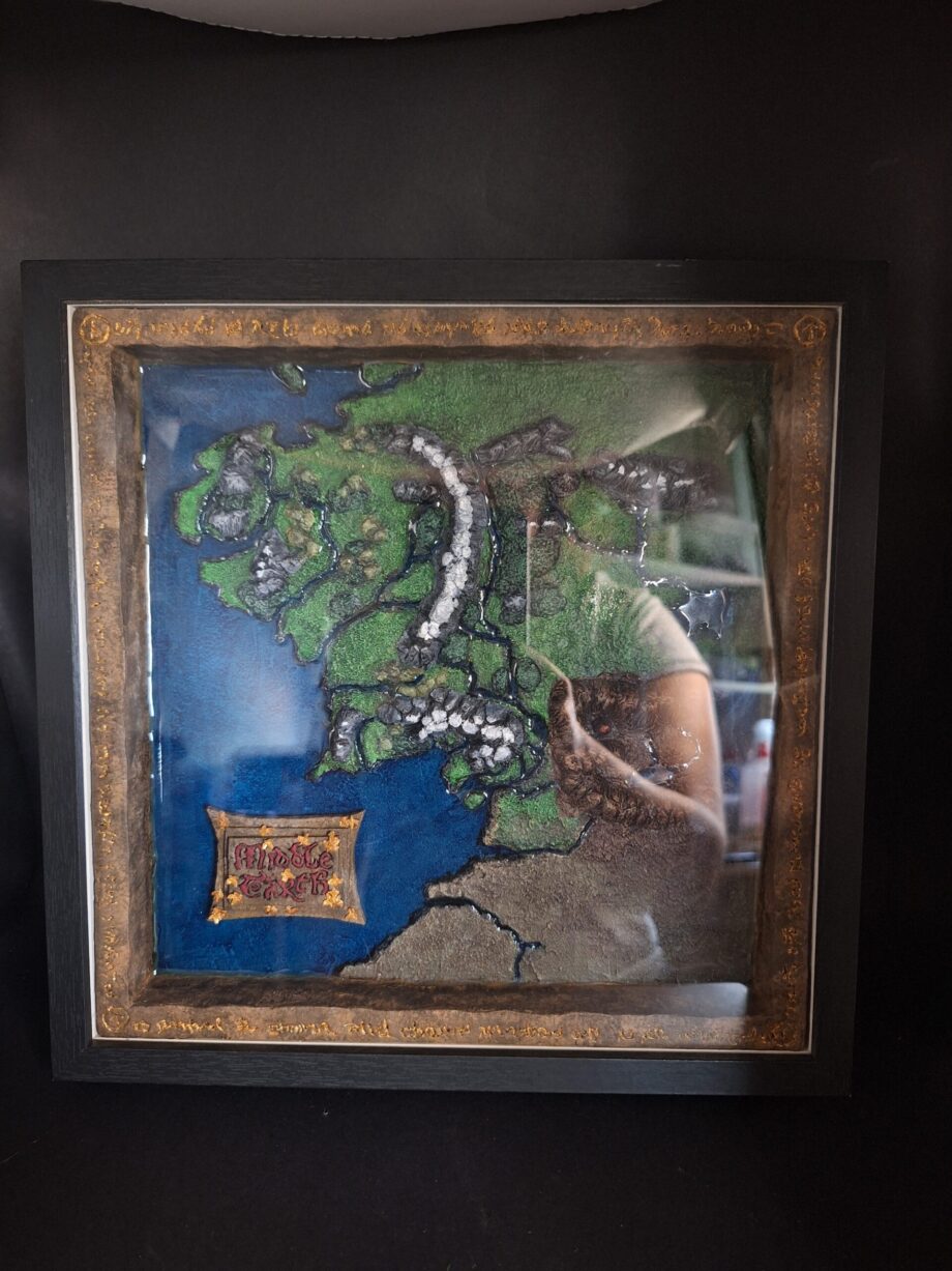 Mapa topológico de la Tierra Media