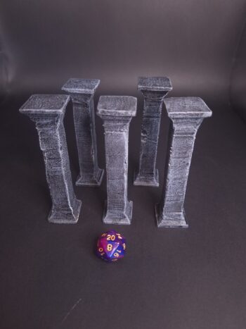 Stone Pillars (set of 5)