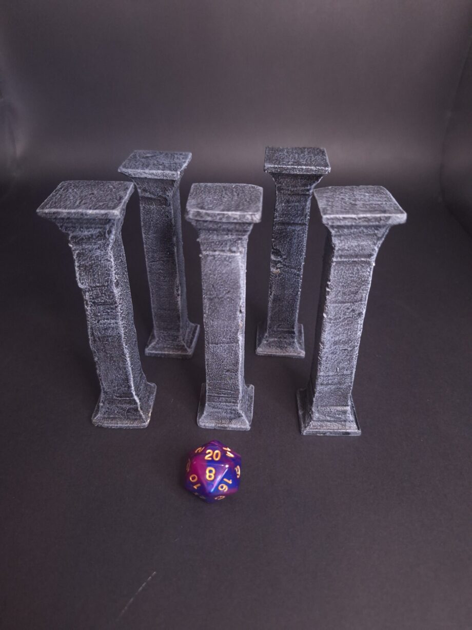 Stone Pillars (set of 5)