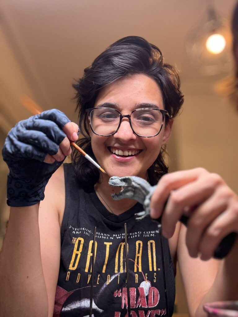 Valentina Sgro Nat20Crafts creative coordinator and maker